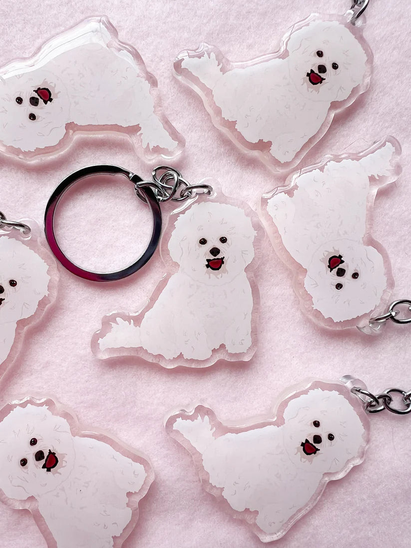 Bichon Frise' Keychain