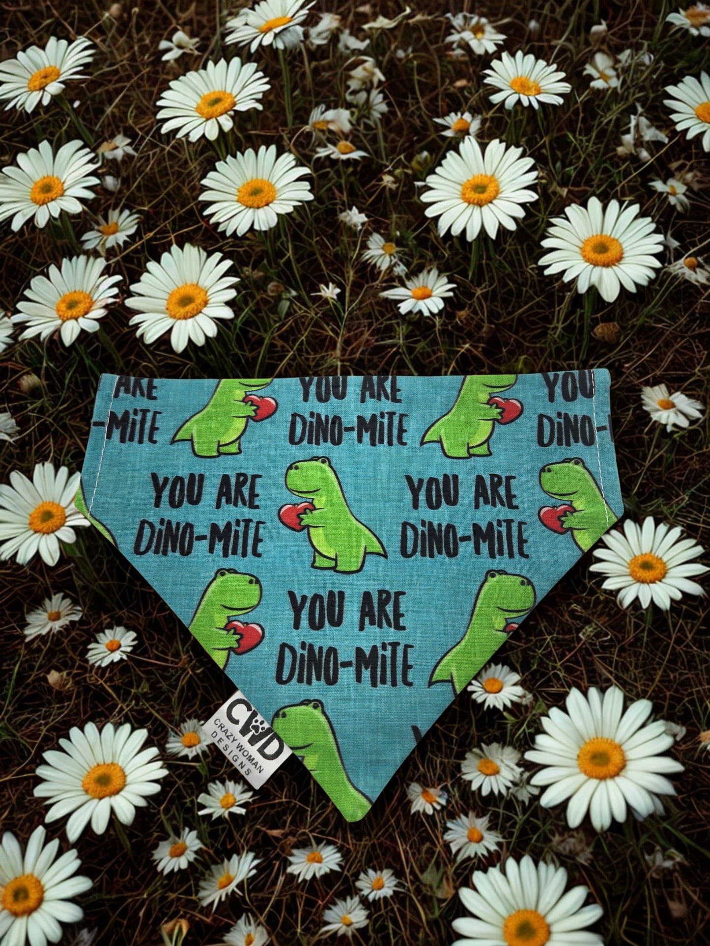 You Are Dino-Mite Dog Bandana