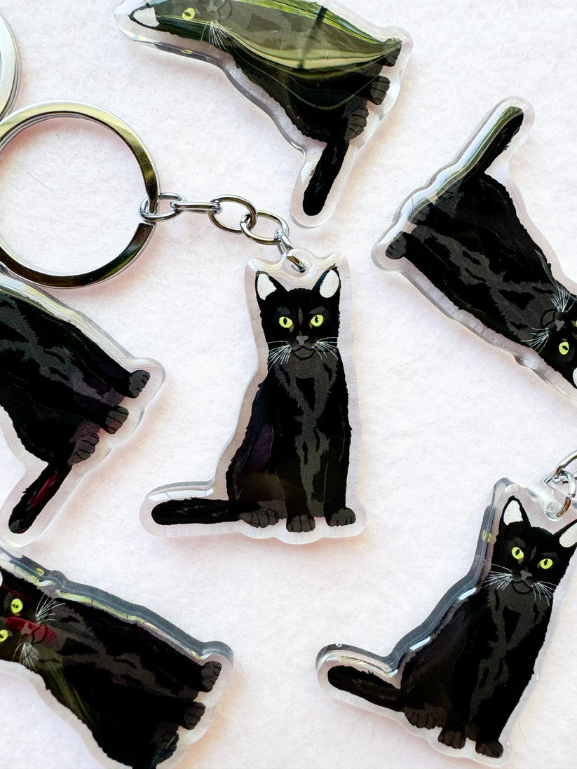 Bombay Cat Keychain