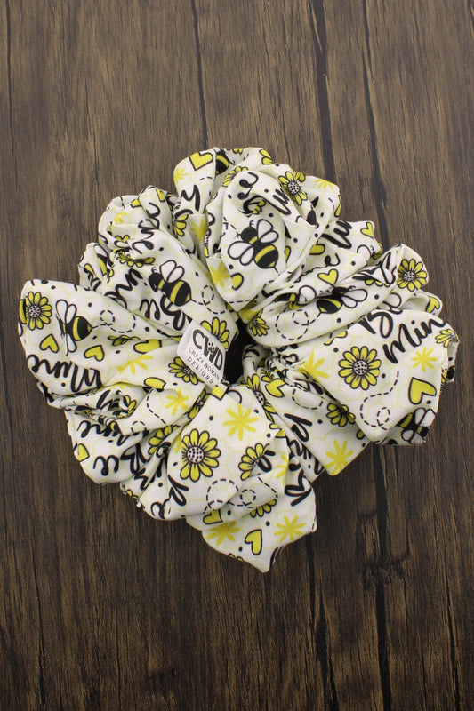 Bee Mine Scrunchies - XXL Cotton