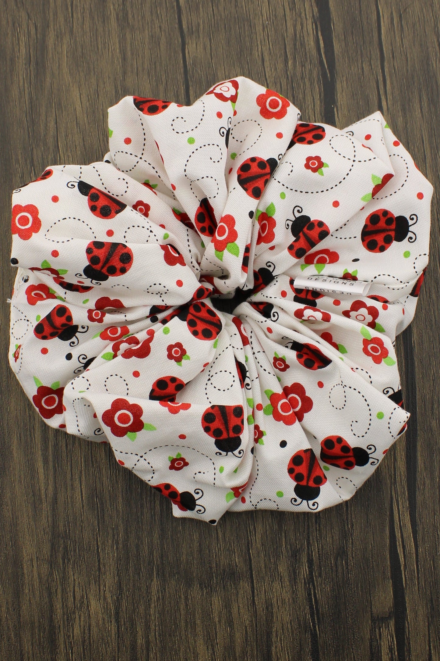 Lady Bugs Scrunchies - XXL Cotton