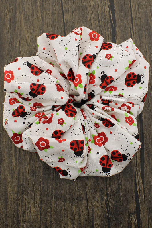 Lady Bugs Scrunchies - XXL Cotton