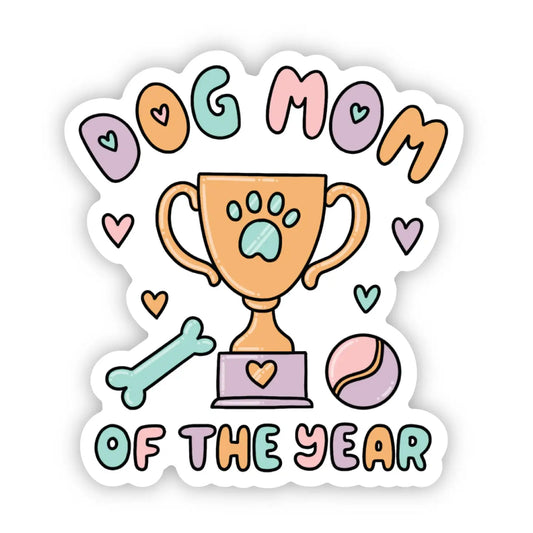 Award Dog Mom Sticker