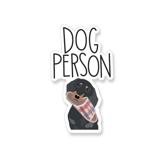 Dog Person Sticker